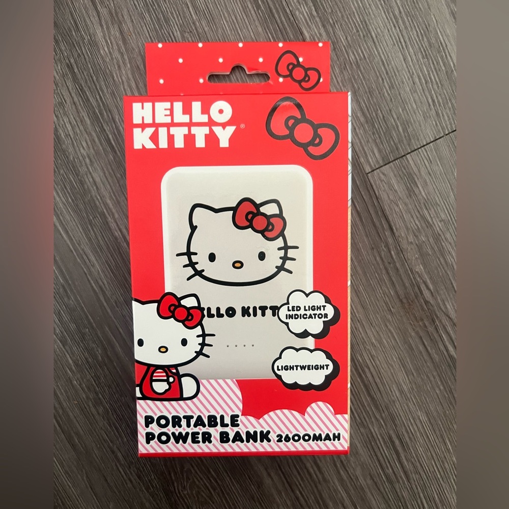 Hello Kitty Portable Power Bank❤️